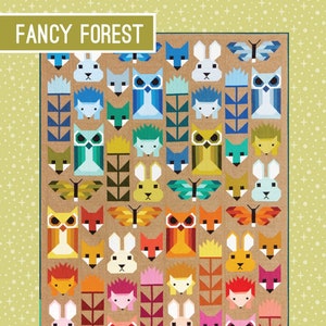 Fancy Forest *Sampler Quilt Pattern* By: Elizabeth Hartman