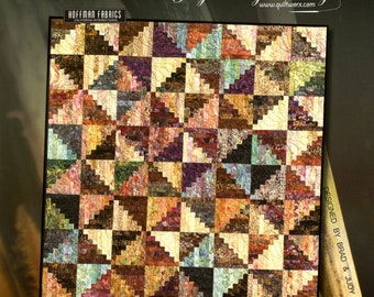 Split Log Cabin *Foundations Paper Piecing Quilt Pattern* By: Judy Niemeyer - Quiltworx JNQ-99P