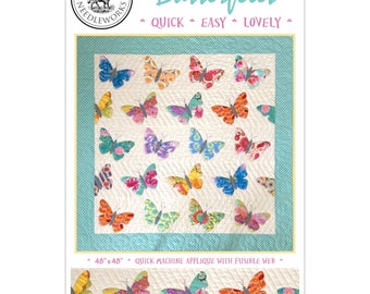 Butterflies *Applique Quilt Pattern* From: Black Mountain Needleworks