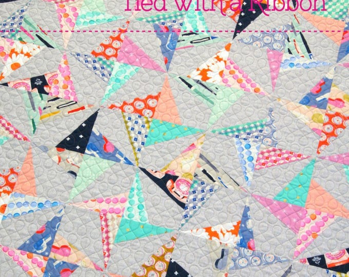 Confeti Quilt *Quilt Pattern* By: Jemima Flendt - Tied with a Ribbon TR027