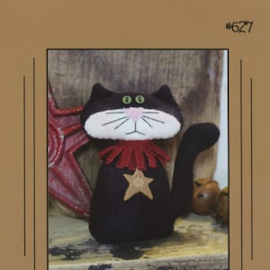 Meow *A Cat Pincushion Sewing Pattern* By: Jennifer Clemen - Cottonwood Creations #627