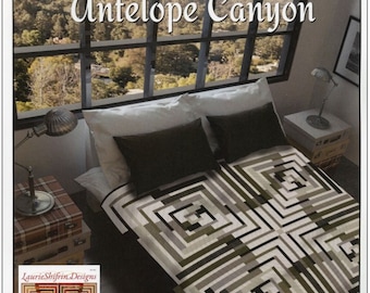 Antelope Canyon  *Pieced Quilt Pattern*    By: Laurie Shifrin