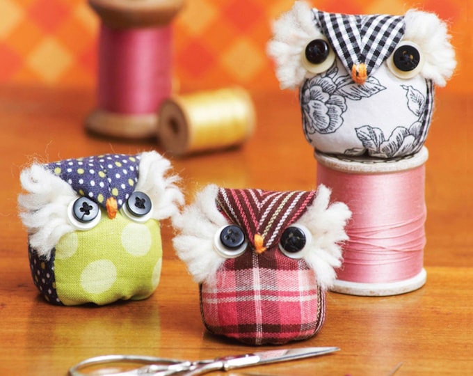 IT'S A HOOT! *Pin Cushion Pattern* By: Sewn Wyoming #149