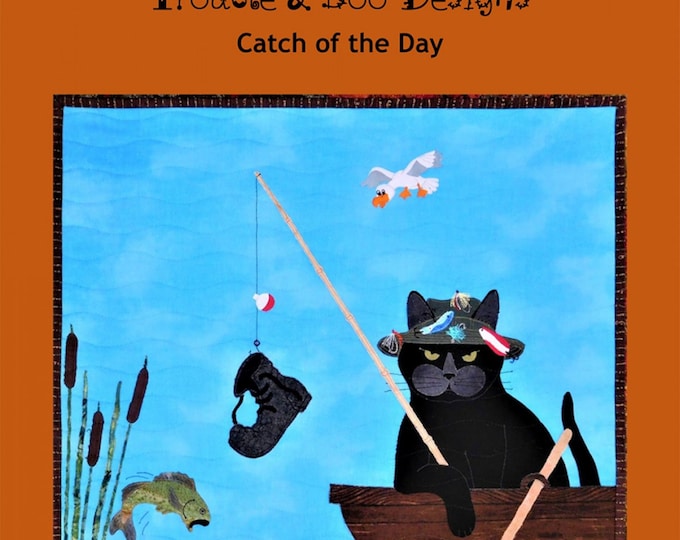 Catch of the Day * Wall Hanging Pattern* - By: Trouble & Boo Designs TB3293