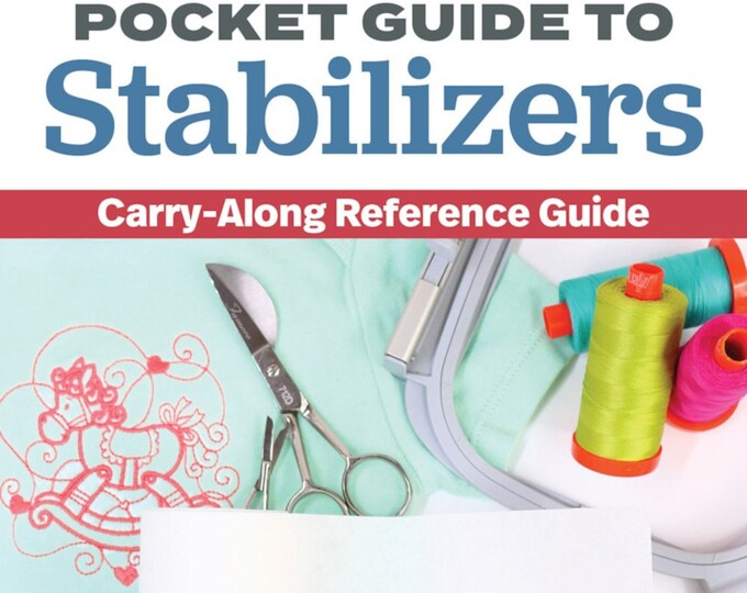Pocket Guide to STABILIZERS  Carry-Along Reference Guide Book  By: Sue O'Very-Pruitt