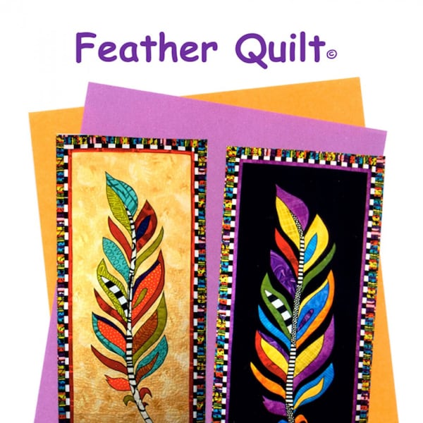 Feather Quilt *Applique Quilt Pattern* From: bj Designs & Patterns bjfq-116