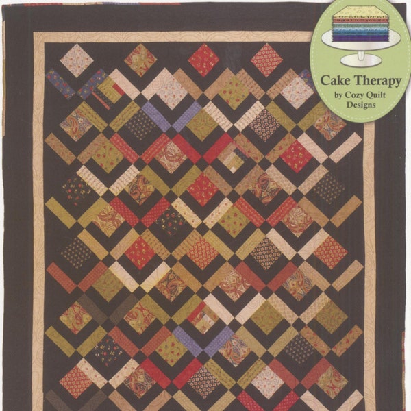 Three Layer Cake *Quilt Pattern*  BY: Cozy Quilt Designs - A Layer Cake Pattern CQS047