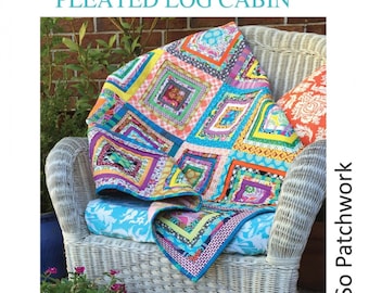 Pleated Log Cabin *Quilt Pattern By: Lynne Wilson Designs LWD205