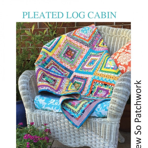 Pleated Log Cabin *Quilt Pattern By: Lynne Wilson Designs LWD205