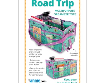 Road Trip *Multipurpose Organizer Pattern* Pattern By Annie PBA254