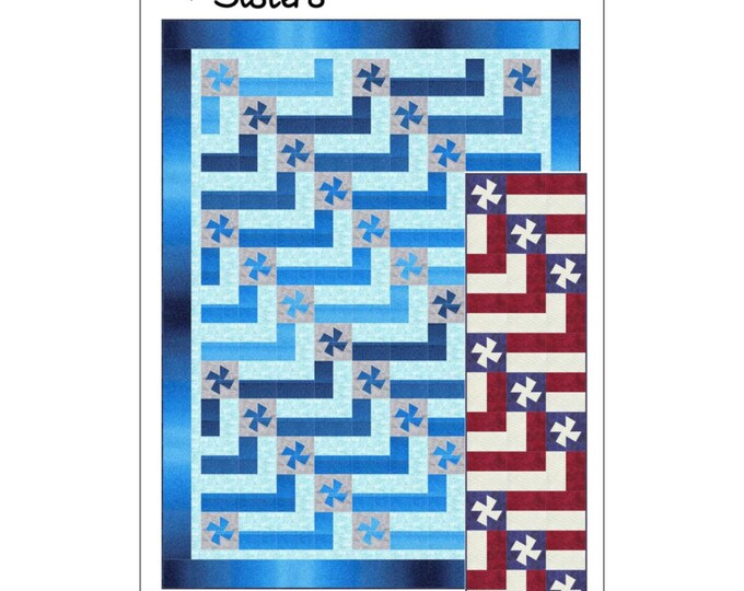 Twister Waves *Quilt Pattern - Uses the Lil' Twister Tool* From: Twister Sisters