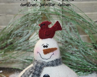 Snow Bird *Pincushion Sewing Pattern* By: Jennifer Clemen - Cottonwood Creations #661