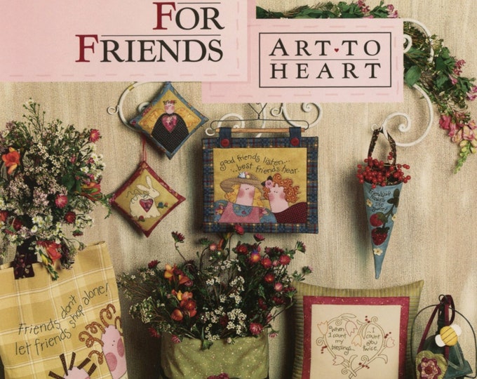 Easy Does It For Friends *Softcover Project Book* By: Nancy Halvorsen - Art to Heart