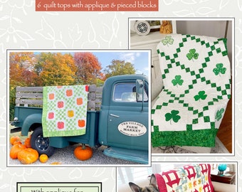 Perfect Pairings  *6 Quilt Tops with Applique and Pieced Blocks Book* By: Amelie Scott Designs ASD294