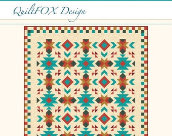 Desert Wind *Quilt Pattern*  by: Quilt Fox Design - QFOX-025