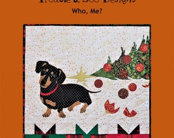 Who Me? *Wall Hanging Pattern* From: Trouble & Boo Designs TB3255