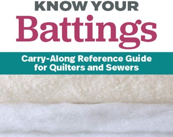 Know your Battings *Carry-Along Reference Guide Book * By: Krista Moser - L256K