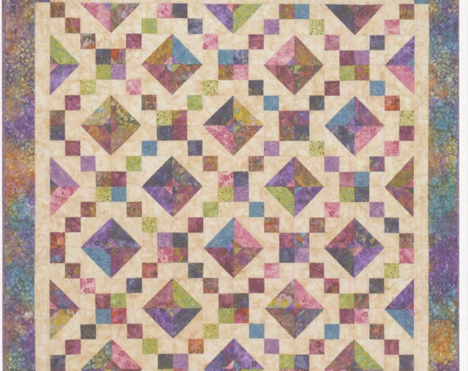 BUCKEYE BEAUTY *Quilt Pattern For 2-1/2" Strips Multiple Sizes* By: Cozy Quilt Designs SSRBUC