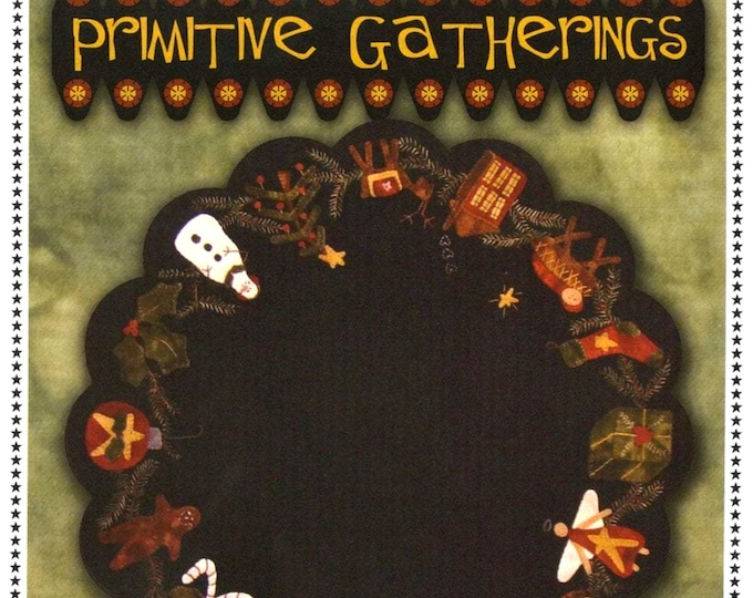 Christmas Time Table Mat *Pattern* By: Lisa Bongean For Primitive Gatherings