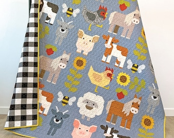 Fab Farm *Sampler Quilt Pattern* By: Elizabeth Hartman EH-069