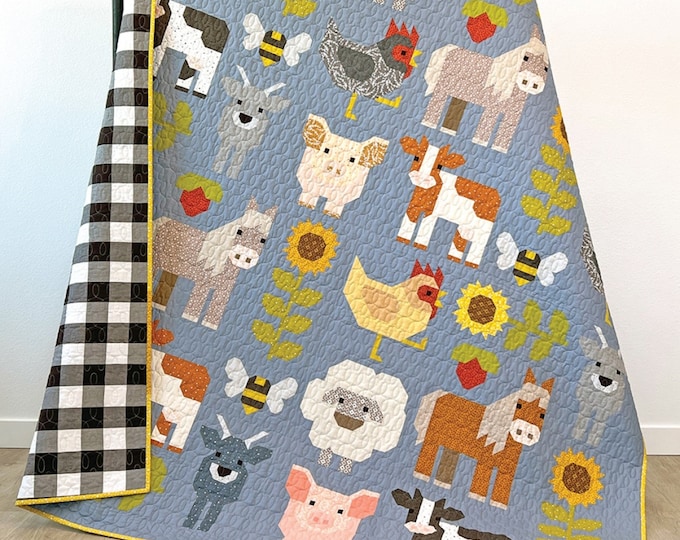 Fab Farm *Sampler Quilt Pattern* By: Elizabeth Hartman EH-069