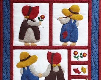 Sue & Sam *Wall Quilt Kit*  By: Rachel T. Pellman of Rachel's of Greenfield K0415