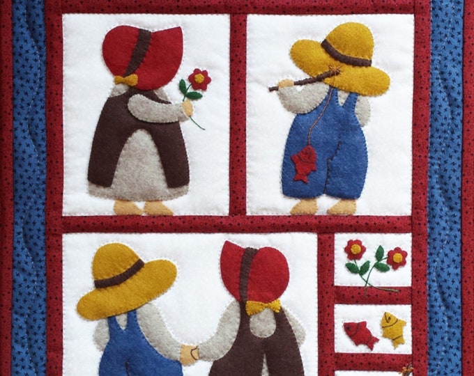 Sue & Sam *Wall Quilt Kit*  By: Rachel T. Pellman of Rachel's of Greenfield K0415