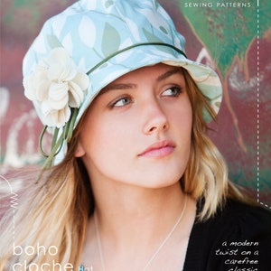 Boho Cloche  *Hat Pattern*  By: Heather Bailey Sewing Patterns