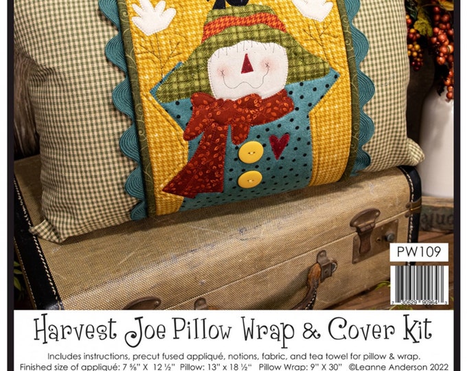 Harvest Joe   *Pillow Wrap & Cover Kit* From: The Whole Country Caboodle PW109