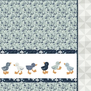 Duckling *Pieced and Applique Quilt Pattern* From: Meags & Me #115