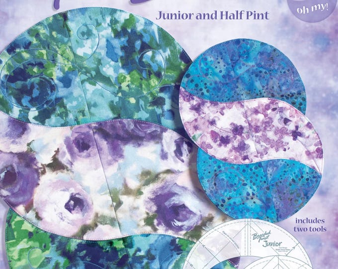 Braided Twist Duet Junior and Pint *Includes Acrylic Templates & Booklet* By: Cheryl Phillips