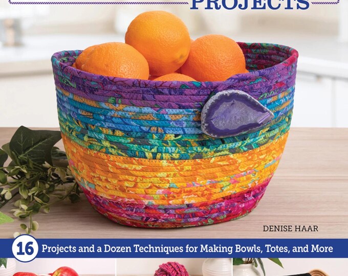 Creative Zigzag Rope Sewing Projects *Book* By: Denise Haar for Landauer Publishing 52199