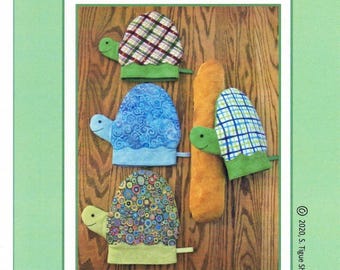 Myrtle The Turtle   *Oven Mitts Pattern* By: Suzanne Shore For Susie C. Shore Designs   ST-2015