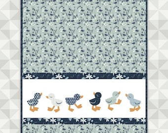 Duckling *Pieced and Applique Quilt Pattern* From: Meags & Me #115
