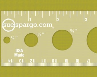 6" Circle Ruler  By: Sue Spargo