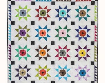 Star Bright *Applique Quilt Pattern*   From: Suzn Quilts  #263