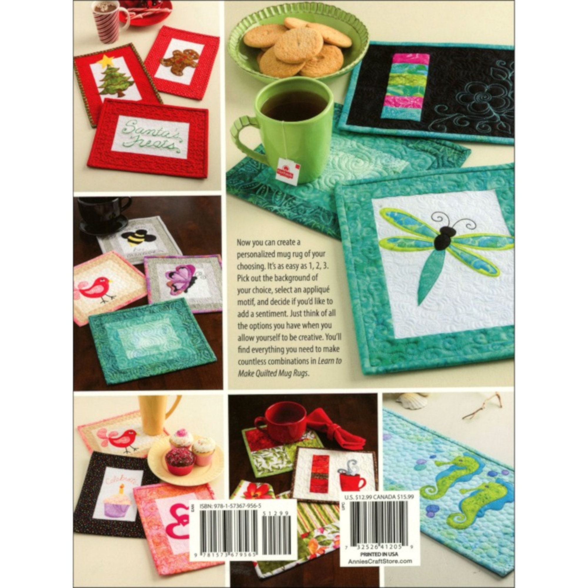 Learn to Make Quilted MUG RUGS Quilt Book By Annie's Etsy