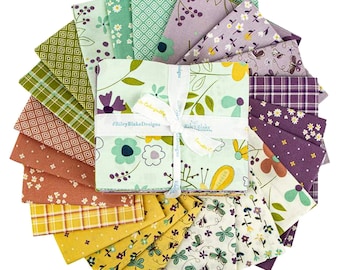 Springtime *Fat Quarter Bundle-21 Pieces* By: My Mind's Eye For Riley Blake Designs FQ-12810-21