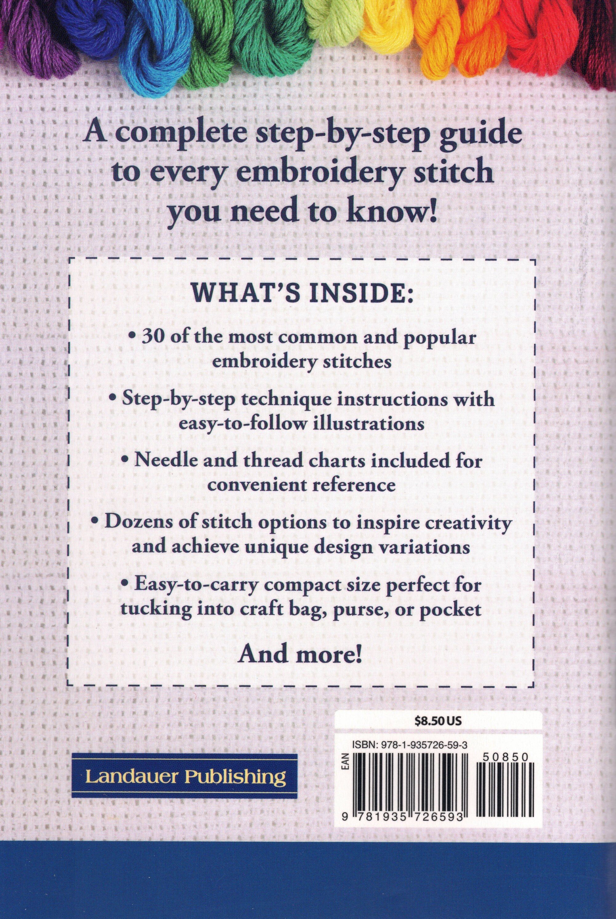 Hand Embroidery Stitches for Everyone, 2nd Edition