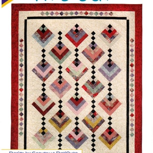 Hanging Gardens  *Strip Club Quilt Pattern* By: Georgette Dell'Orco - Cozy Quilt Designs