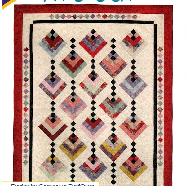 Hanging Gardens  *Strip Club Quilt Pattern* By: Georgette Dell'Orco - Cozy Quilt Designs