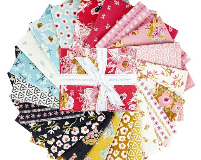 Faith, Hope and Love  *Fat Quarter Bundle* 21 Pieces By:  Sue Daley Designs for Riley Blake Designs FQ-10320-21