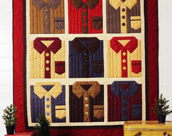 Channel The Flannel *Quilt Pattern* By: Stacy West of Buttermilk Basin #BMB-1738