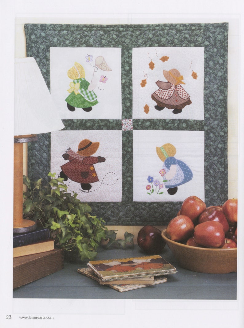 The Ultimate Sunbonnet Sue Collection Quilt Pattern Book By: Quilt and Sew image 7