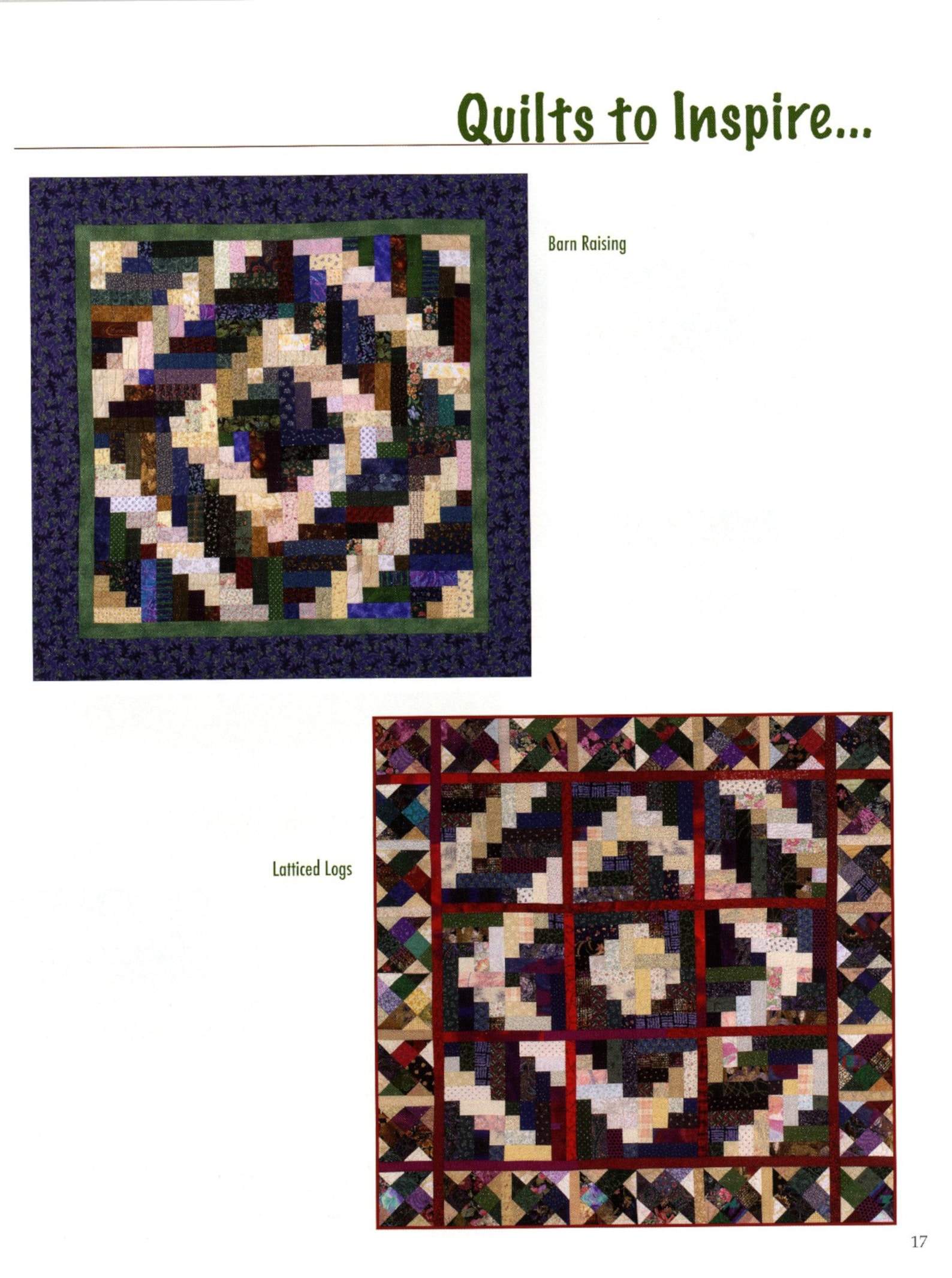 Half Log Cabin Quilts a quilt Book By Sharyn Craig for Cozy Etsy