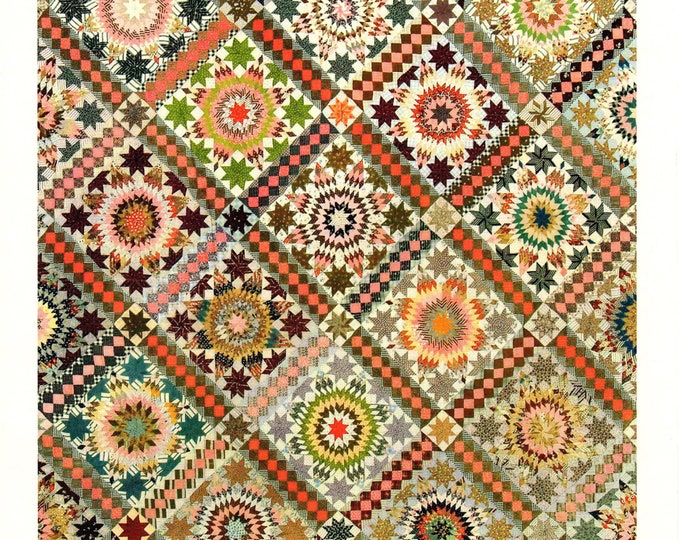 Star Upon Stars *Quilt Pattern" By: Edyta Sitar - Laundry Basket Quilts
