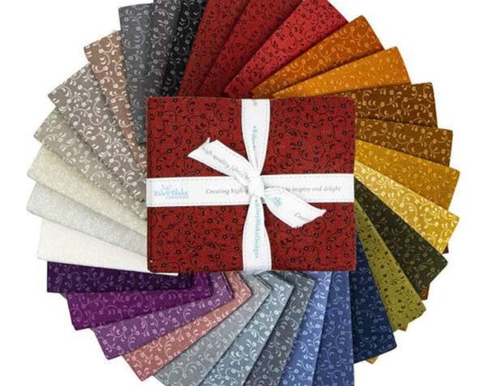 FLORET *Fat Quarter Bundle-30 Pieces* By: Gerri Robinson For Riley Blake Designs FQ-675-30