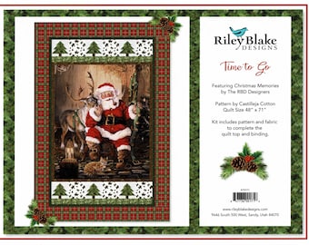 Time To Go *Quilt Kit*  BY:  The RBD Designers for Riley Blake KT0171