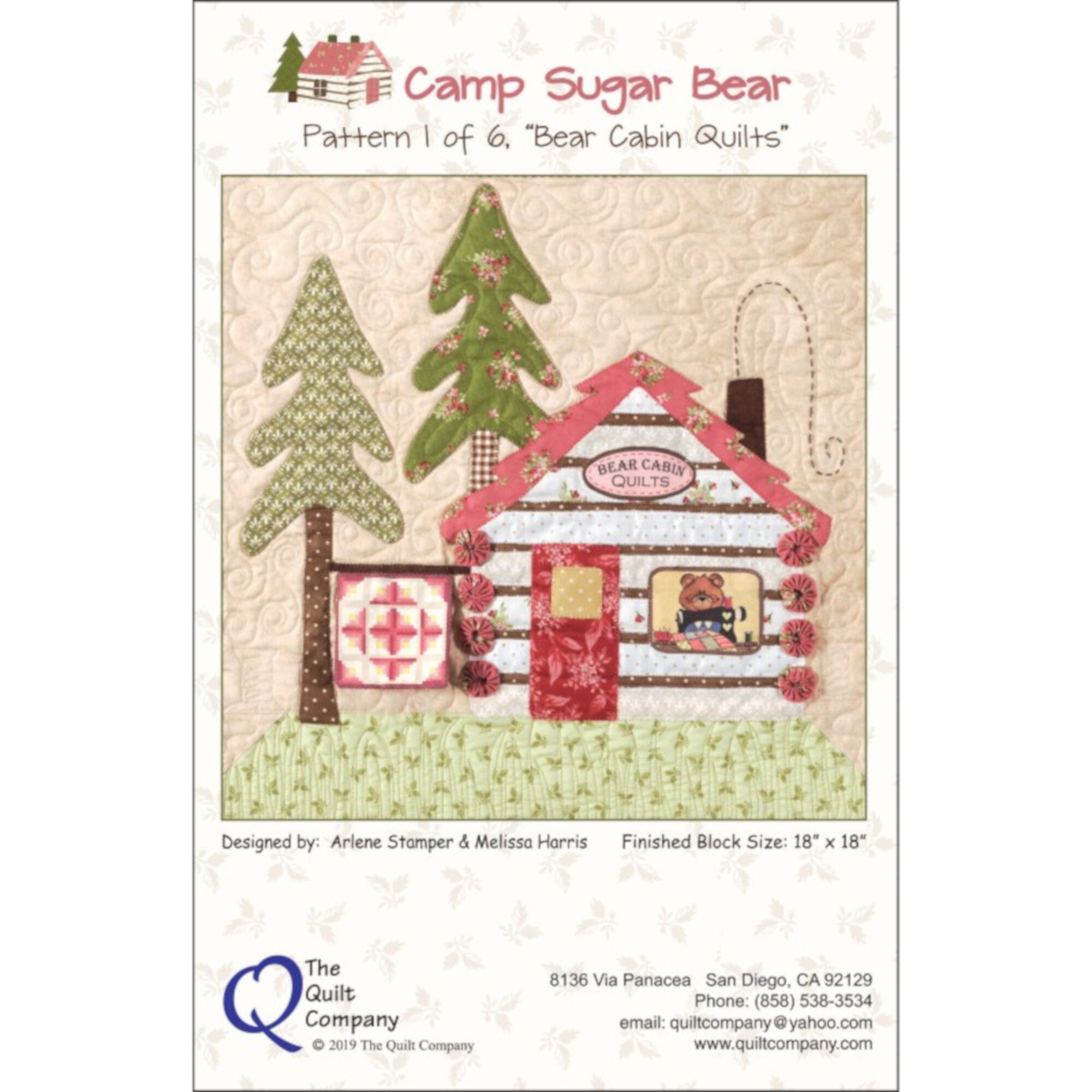 Sugar Bear Quilt Label