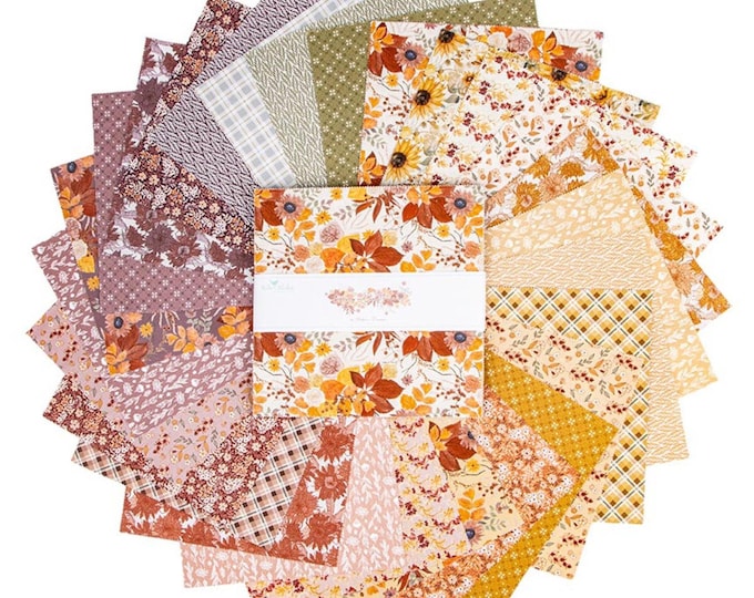 Evening on the Prairie  *10 x 10 Layer Cake* 42 Pieces By Modern Prairie for Riley Blake Designs